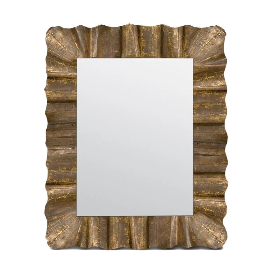 Made Goods Lara Rectangle Mirror Warm Golden Tin 1 Made Goods Lara Rectangle Mirror Warm Golden Tin