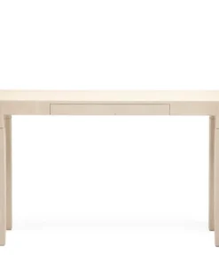 Made Goods New Arrivals Sorin Console Narrow Off White Faux Shagreen