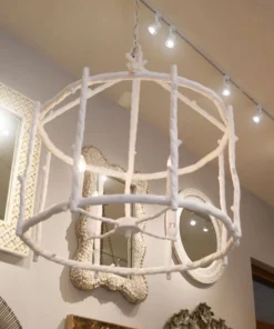 Made Goods Trina Twig Chandelier Round