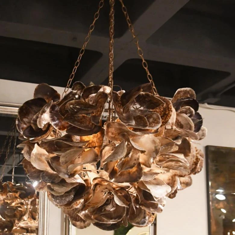 Made Goods Venus Chandelier Natural Saddle 15 Made Goods Venus Chandelier Natural Saddle