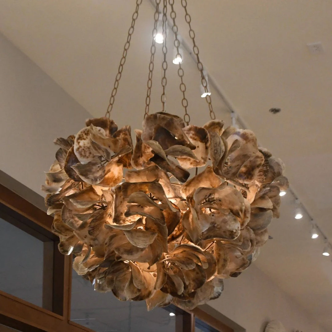 Made Goods Venus Chandelier Natural Saddle 14 Made Goods Venus Chandelier Natural Saddle