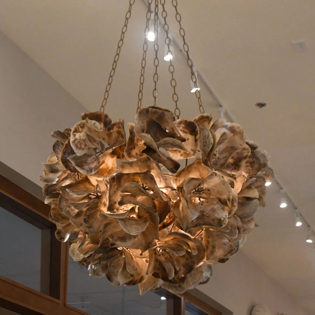 Made Goods Venus Chandelier Natural Saddle 9 Made Goods Venus Chandelier Natural Saddle