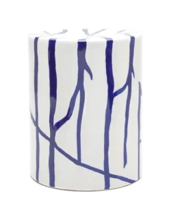 Made Goods New Arrivals Willow Stool Blue