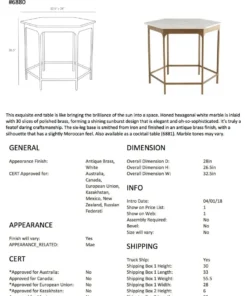 Arteriors Home Mae End Table New Arrivals