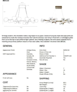 Arteriors Home New Arrivals Mahowald Fixed Chandelier Antique Brass 16 Arteriors Home New Arrivals Mahowald Fixed Chandelier Antique Brass