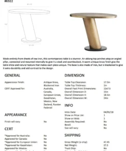 Arteriors Home Marco Accent Table New Arrivals 10 Arteriors Home Marco Accent Table New Arrivals