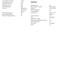 Arteriors Home McIntyre Two Tiered Chandelier