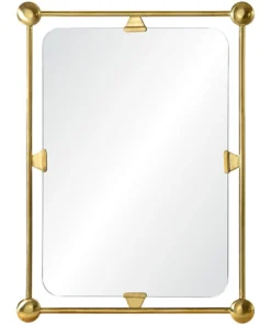 Mirror Home Burnished Brass Mirror New Arrivals