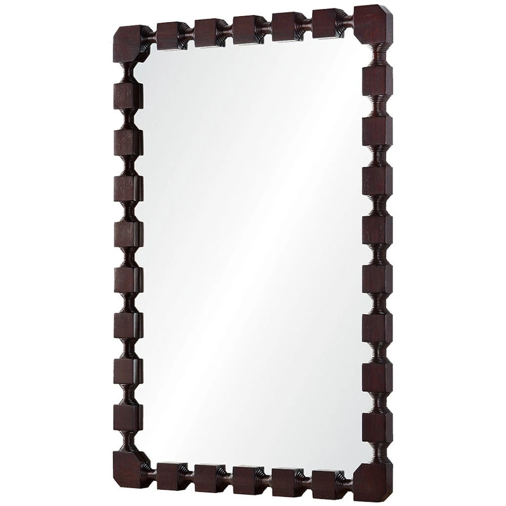 Mirror Home New Arrivals Dark Mahogany Rectangle Mirror 4 Mirror Home New Arrivals Dark Mahogany Rectangle Mirror