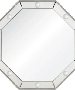 Mirror Home New Arrivals Octagonol Polished Stainless Steel Mirror