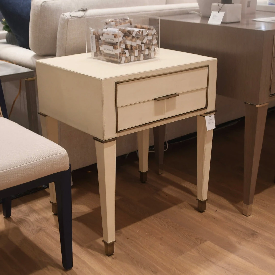 Bungalow 5 Hunter 2 Drawer Side Table Ivory New Arrivals 2 Bungalow 5 Hunter 2 Drawer Side Table Ivory New Arrivals