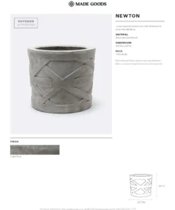 Made Goods New Arrivals Newton Pot