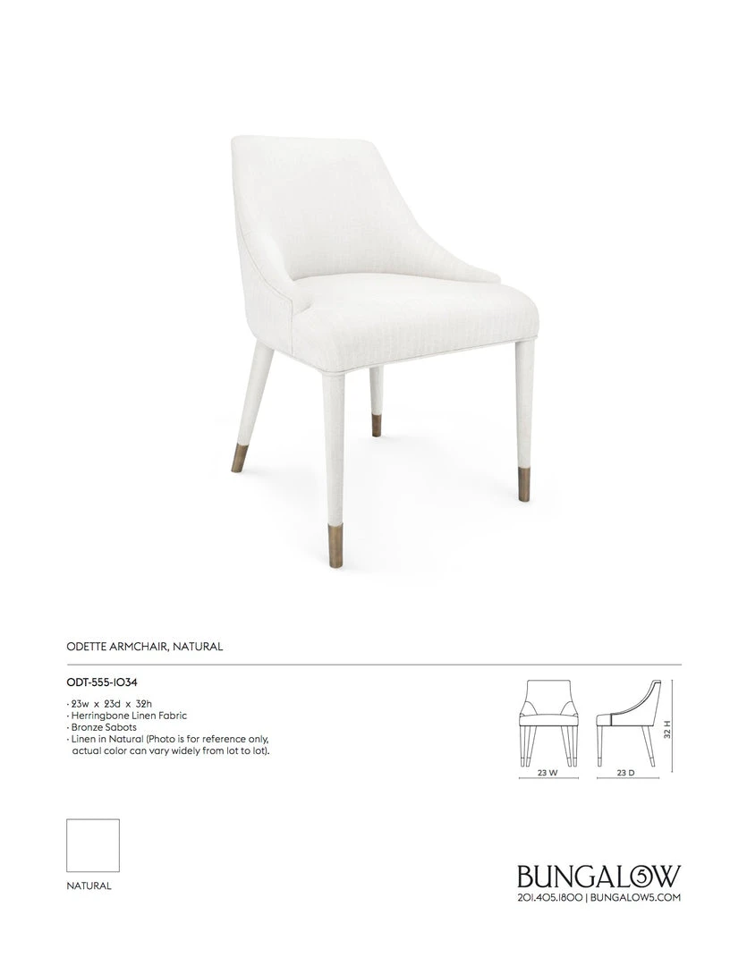 Bungalow 5 Odette Armchair 4 Bungalow 5 Odette Armchair