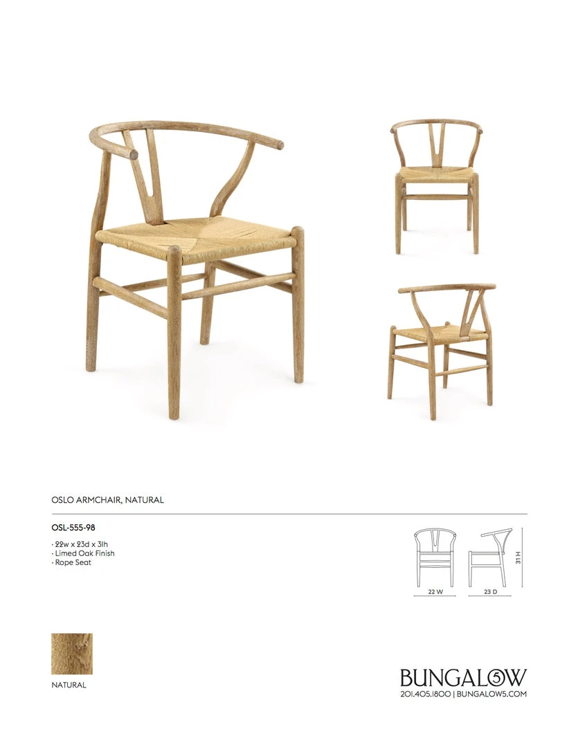 Bungalow 5 Oslo Armchair Natural New Arrivals 5 Bungalow 5 Oslo Armchair Natural New Arrivals