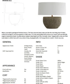 Arteriors Home New Arrivals Odessa Table Lamp 14 Arteriors Home New Arrivals Odessa Table Lamp