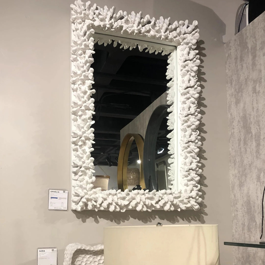 Made Goods Ophelia Rectangle Mirror White 4 Made Goods Ophelia Rectangle Mirror White