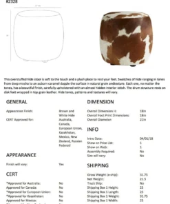 Arteriors Home Owen Ottoman 12 Arteriors Home Owen Ottoman