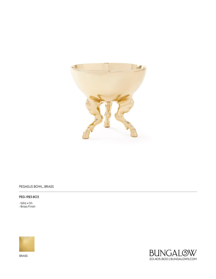 Bungalow 5 Pegasus Bowl Brass New Arrivals 4 Bungalow 5 Pegasus Bowl Brass New Arrivals