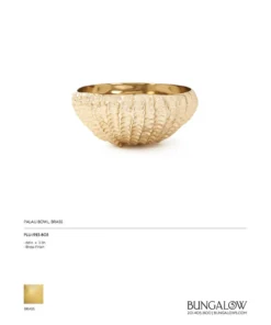 Bungalow 5 Palau Bowl Brass New Arrivals
