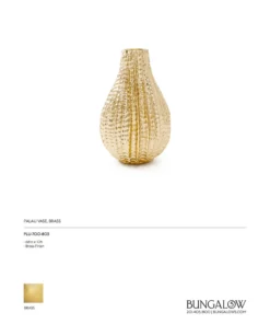 Bungalow 5 Palau Vase Brass New Arrivals 5 Bungalow 5 Palau Vase Brass New Arrivals