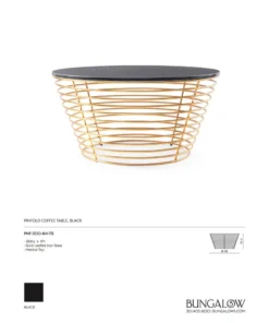 Bungalow 5 New Arrivals Pinfold Coffee Table