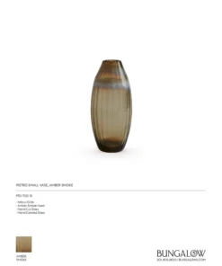 Bungalow 5 New Arrivals Pietro Vase Amber Smoke Two Sizes 10 Bungalow 5 New Arrivals Pietro Vase Amber Smoke Two Sizes
