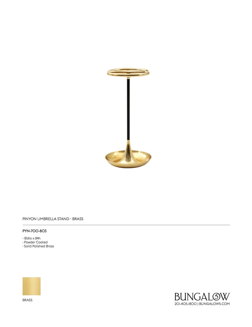 Bungalow 5 New Arrivals Pinyon Umbrella Stand 4 Bungalow 5 New Arrivals Pinyon Umbrella Stand