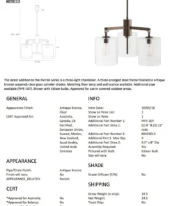 Arteriors Home Parrish Chandelier New Arrivals