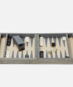 Pigeon And Poodle Bailey Brown Candy Striped Backgammon Game New Arrivals 7 Pigeon And Poodle Bailey Brown Candy Striped Backgammon Game New Arrivals