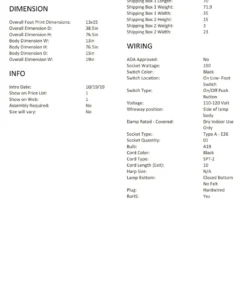 Arteriors Home New Arrivals Piloti Floor Lamp