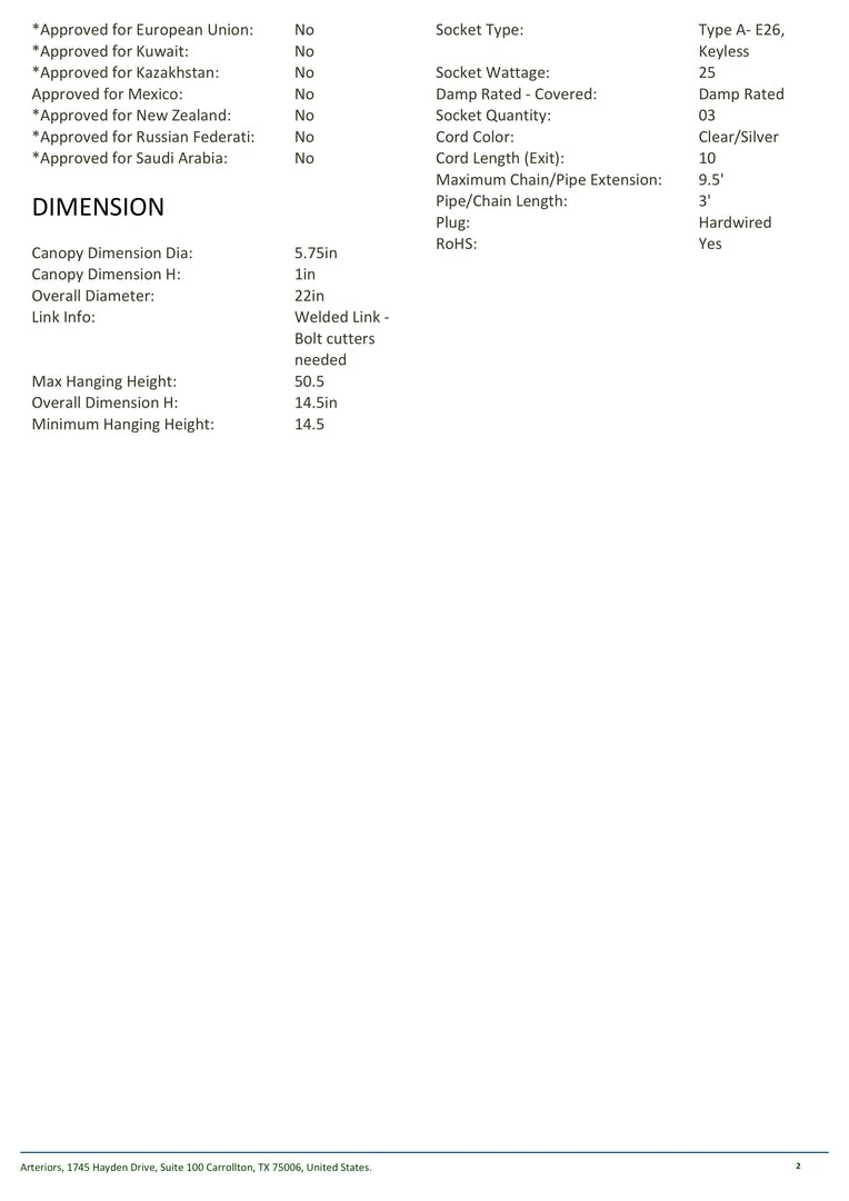 Arteriors Home Prescott Pendant New Arrivals 6 Arteriors Home Prescott Pendant New Arrivals