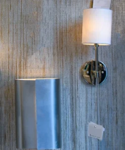 Worlds Away Bristow Sconce Nickel New Arrivals