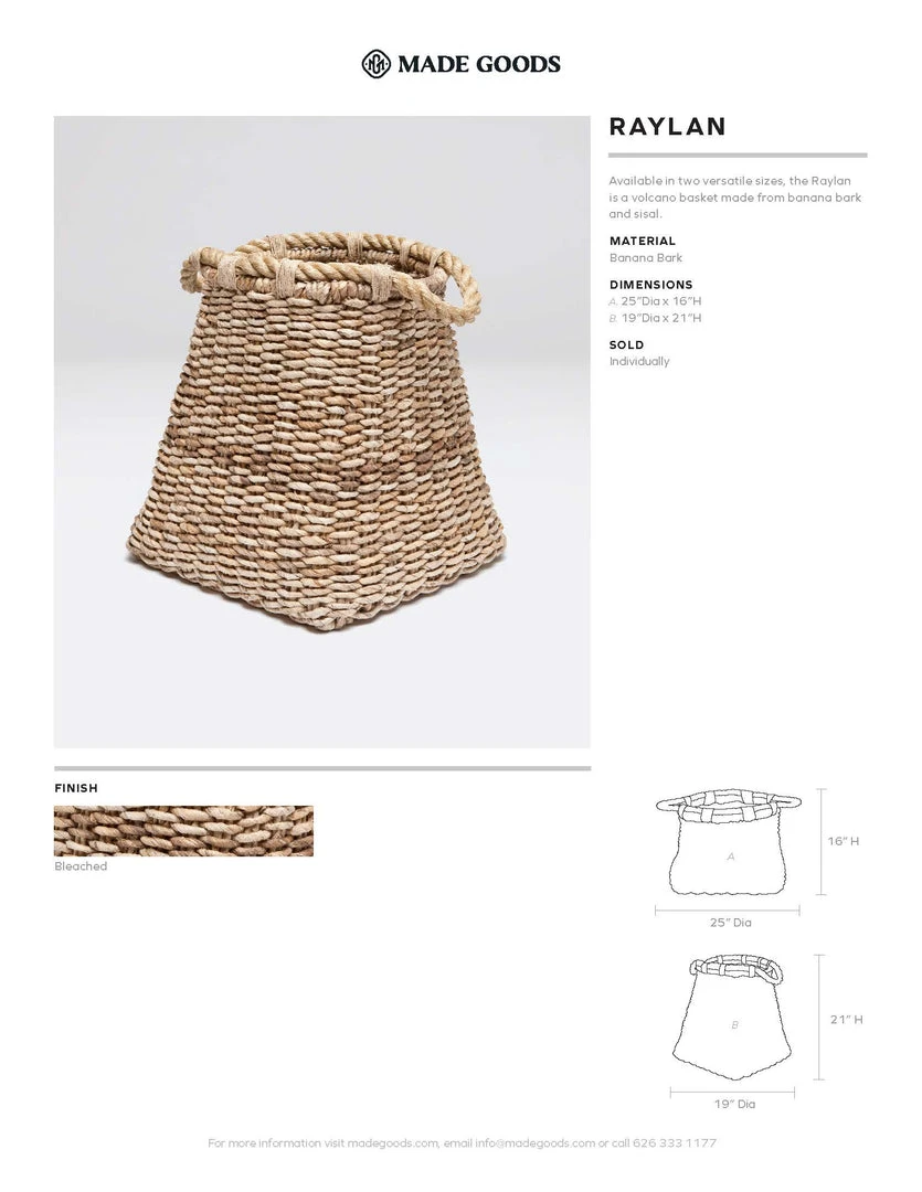 Made Goods New Arrivals Raylan Basket Tall 3 Made Goods New Arrivals Raylan Basket Tall