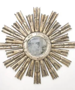 Worlds Away Rinaldo Mirror Silver Leaf New Arrivals