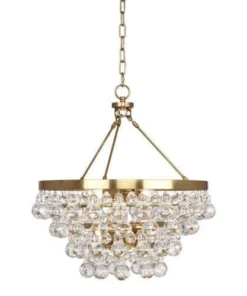 Robert Abbey New Arrivals Bling Chandelier Antique Brass