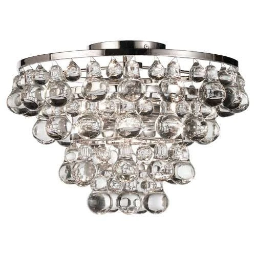 Robert Abbey New Arrivals Bling Flush Mount Polished Nickel 1 Robert Abbey New Arrivals Bling Flush Mount Polished Nickel