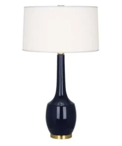 Robert Abbey Delilah Table Lamp Midnight Blue New Arrivals