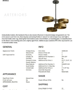 Arteriors Home Rocco Pendant New Arrivals 14 Arteriors Home Rocco Pendant New Arrivals