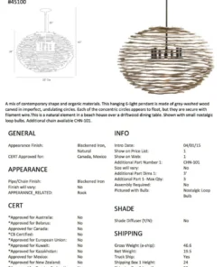 Arteriors Home Rook Pendant New Arrivals