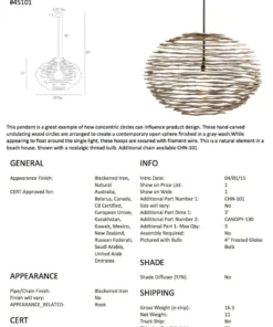 Arteriors Home Rook Pendant New Arrivals