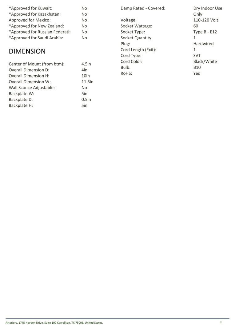 Arteriors Home New Arrivals Savion Sconce Bronze 9 Arteriors Home New Arrivals Savion Sconce Bronze