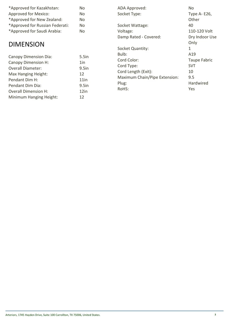 Arteriors Home Savoy Pendant Polished Nickel New Arrivals 7 Arteriors Home Savoy Pendant Polished Nickel New Arrivals