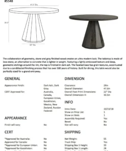 Arteriors Home Seren Dining Table New Arrivals