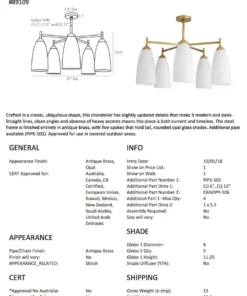 Arteriors Home Shiloh Chandelier