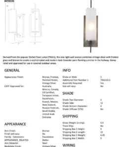 Arteriors Home New Arrivals Stefan Wall Sconce Silver