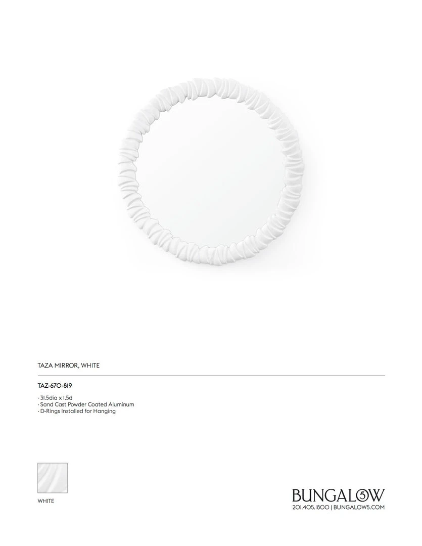 Bungalow 5 Taza Mirror 4 Bungalow 5 Taza Mirror