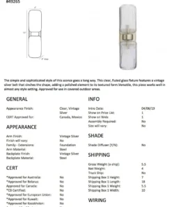 Arteriors Home New Arrivals Tamber Sconce Vintage Silver 13 Arteriors Home New Arrivals Tamber Sconce Vintage Silver