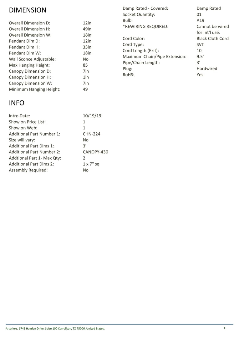 Arteriors Home New Arrivals Trapeze Pendant Antique Brass 8 Arteriors Home New Arrivals Trapeze Pendant Antique Brass