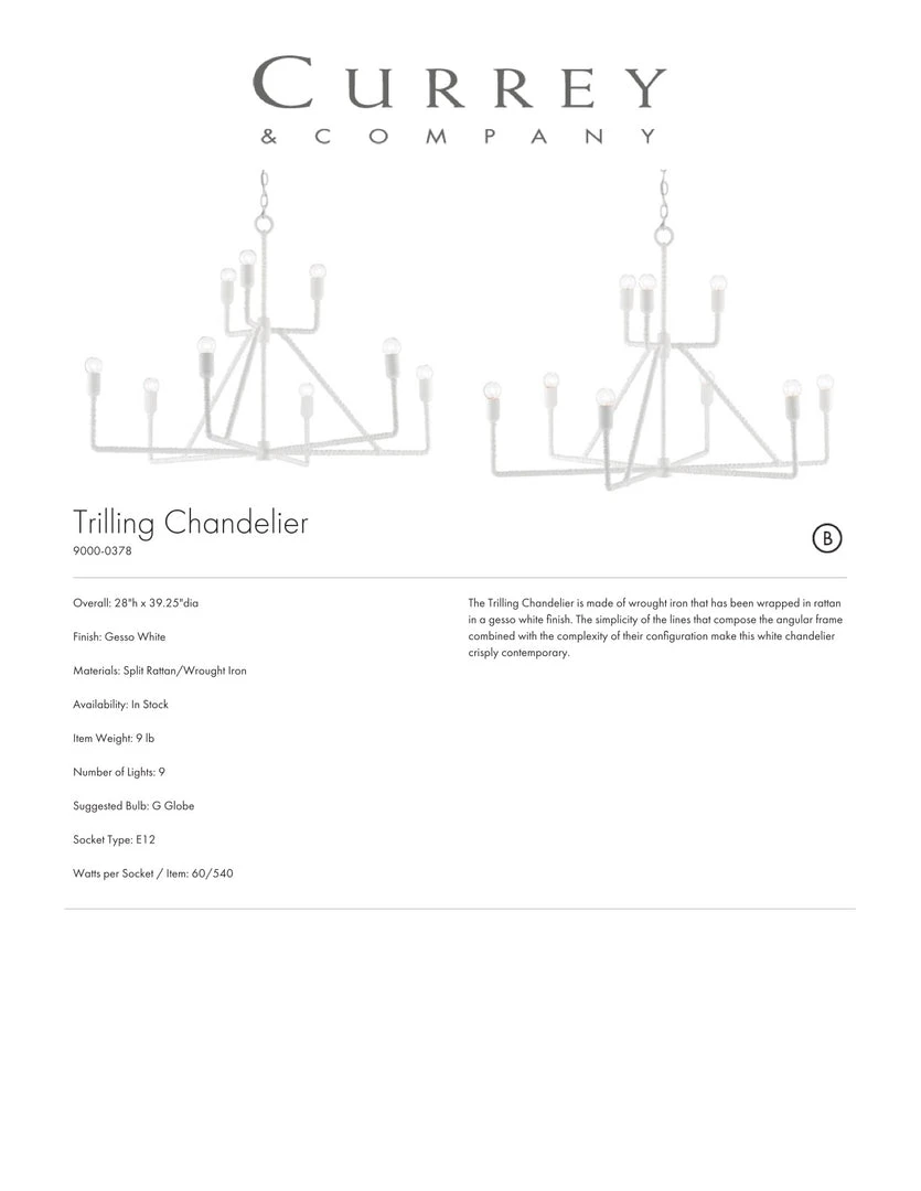 Currey And Company Trilling Chandelier 4 Currey And Company Trilling Chandelier