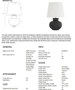 Arteriors Home Troy Lamp 12 Arteriors Home Troy Lamp